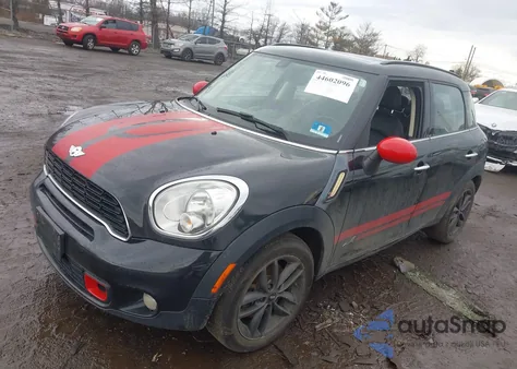 2013 Mini Countryman Cooper S from USA, damaged, VIN WMWZC5C58DWP32296